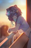 a:sioell1130 apartment blurred_background c:snuffy g:3am looking_at_camera sunset // 2057x3174 // 727KB